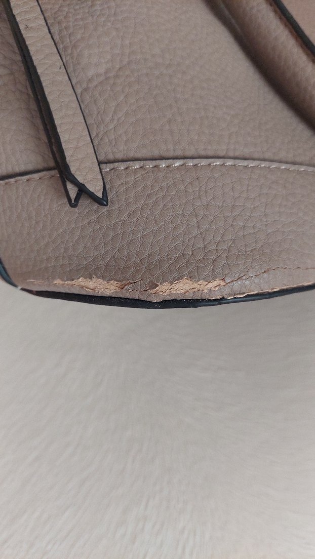 Derimod Bej Deri Kadın Omuz Çantası - Görsel 5