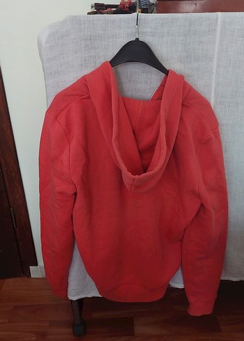 H&M Fermuarlı Kapusonlu Sweatshirt - Görsel 3