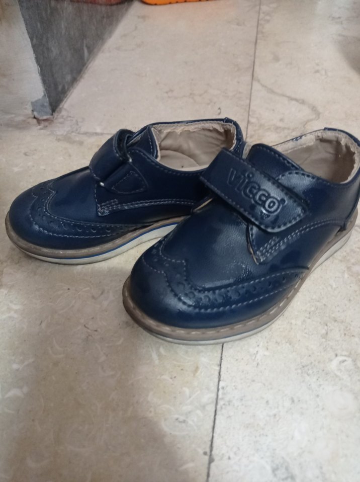 Mavi Erkek Çocuk Özel Gün Ayakkabısı - Görsel 2