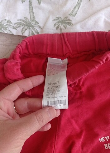 LC Waikiki Bebek tişört şort takım