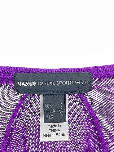s Beden mor Renk Mango Hırka %70 İndirimli.