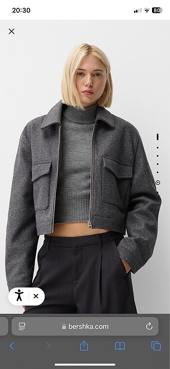 bershka ceket