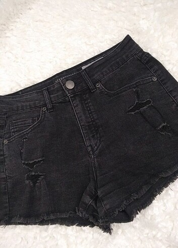 Aeropostale Siyah jean sort
