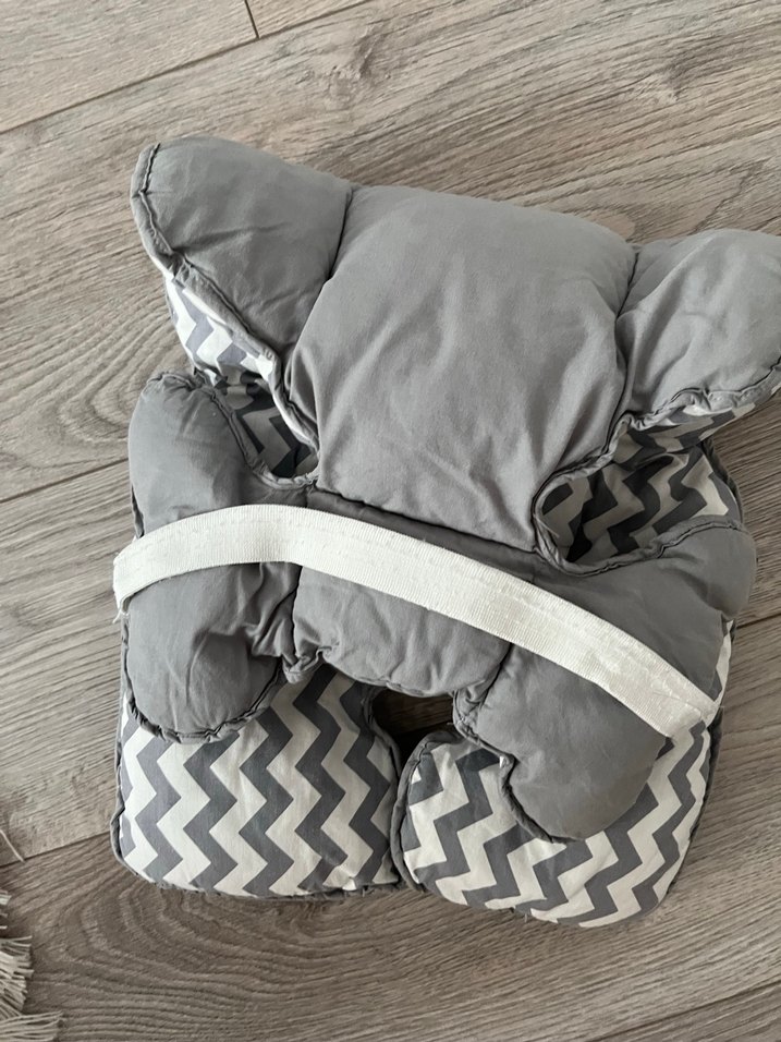 Gri Zebra Desenli Çocuk Uyku Minderi - Görsel 2