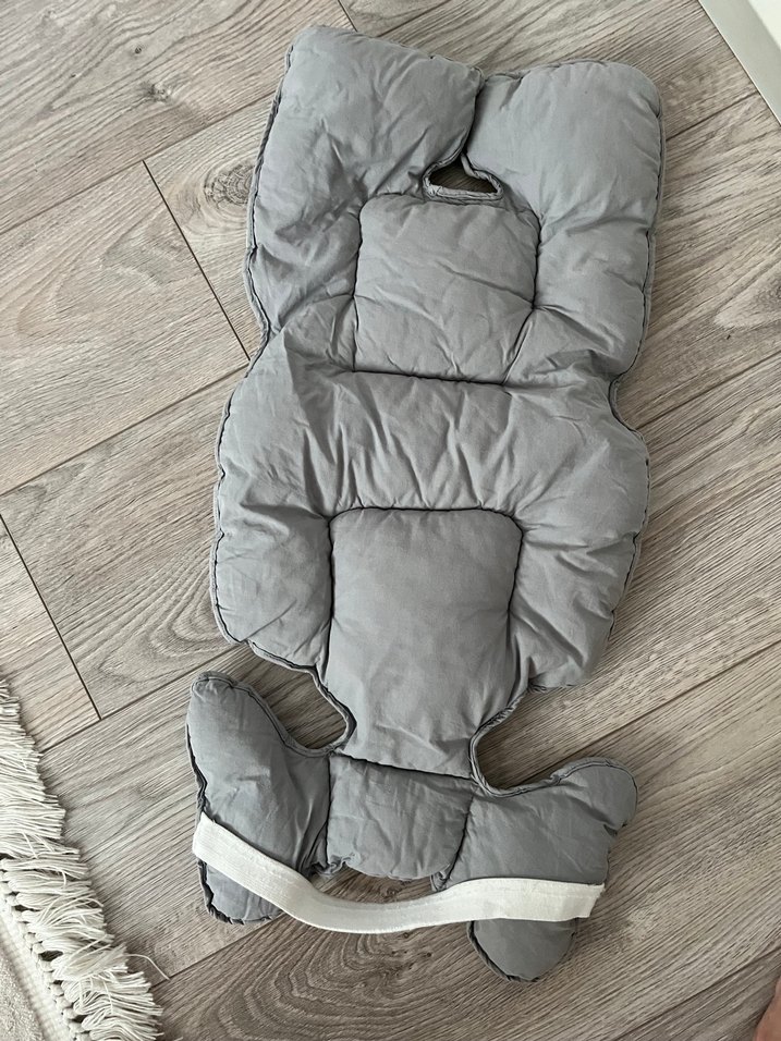 Gri Zebra Desenli Çocuk Uyku Minderi - Görsel 3