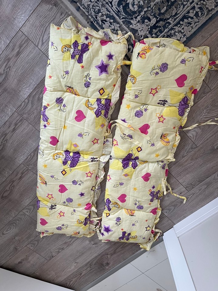 Çiçek Desenli Çok Renkli Çocuk Uyku Minderi - Görsel 5