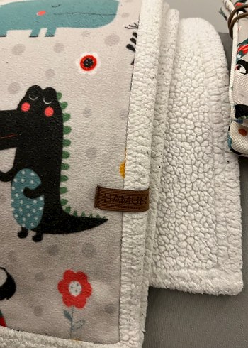 HAMUR marka Hayvan Baskılı Çocuk Battaniyesi - Görsel 2