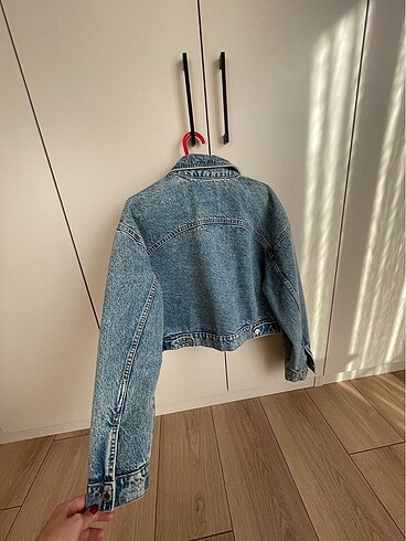 xs Beden mavi Renk Mango kot ceket