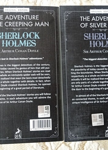  Beden Sherlock Holmes İngilizce 2 Kitap