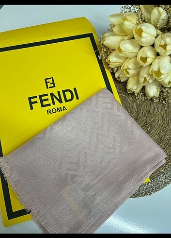 FENDİ KAŞMİR İPEK ŞAL 