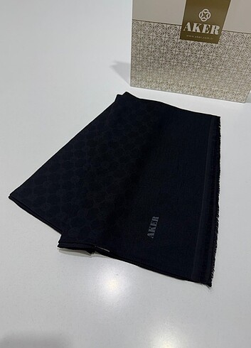 Aker AKER ELEGANCE MONOGRAM ŞAL