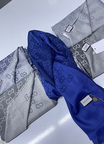  Beden çeşitli Renk GUCCİ İTHAL KALITESIYLE YÜN İPEK ŞAL 