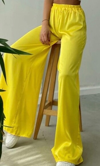 Zara Zara Saten Pantolon