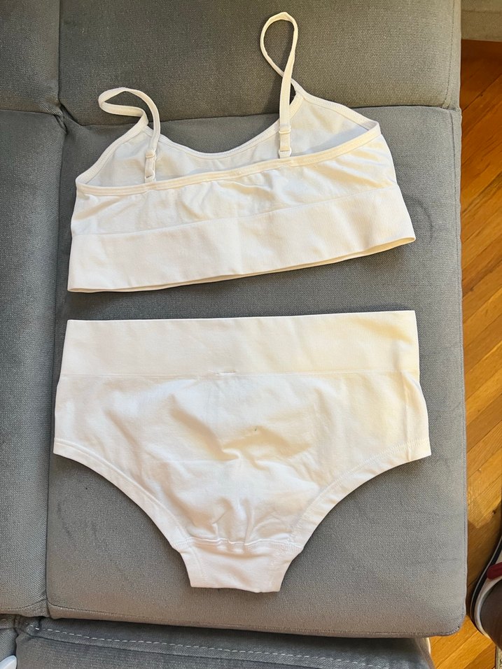 LA HALLE Beyaz Baskılı Mini Atlet ve Külot Takımı - Görsel 2