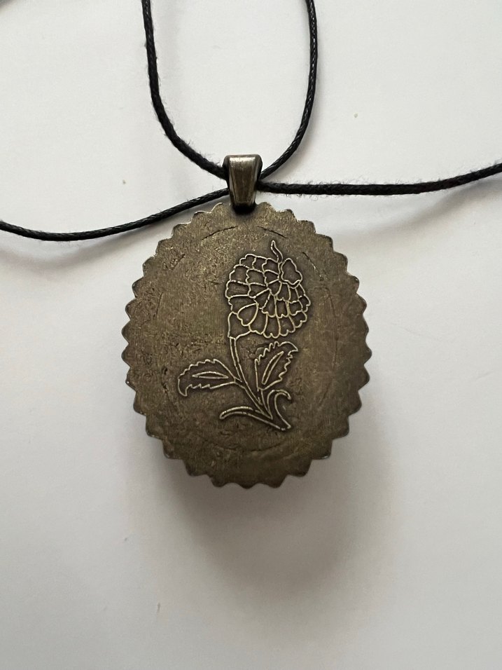 Çiçek Desenli Bohem Kadın Kolye - Görsel 3