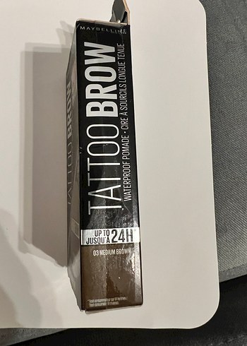 Maybelline Tattoo Brow Orta Kahverengi Kaş Kalemi - Görsel 5