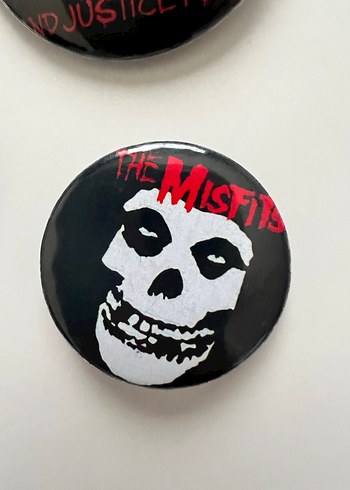 METALLICA Rock Punk Siyah Rozet Seti - Görsel 4