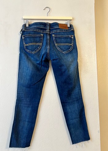 Tommy Hilfiger Kadın Denim Kemerli Skinny Jean - Görsel 4