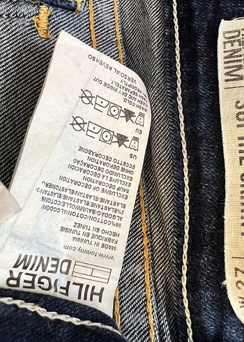 Tommy Hilfiger Kadın Denim Kemerli Skinny Jean - Görsel 8