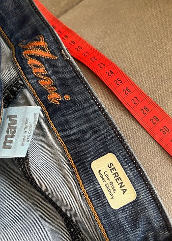 Mavi serena jean pantolon - Görsel 8