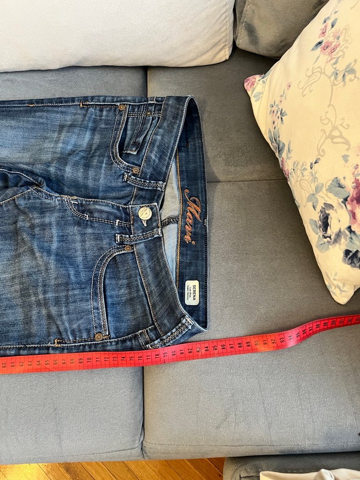 Mavi serena jean pantolon - Görsel 5