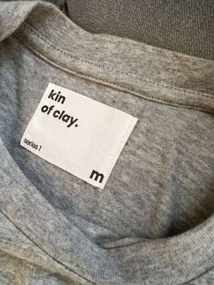 Gri Mini Kadın Tişört - Görsel 5