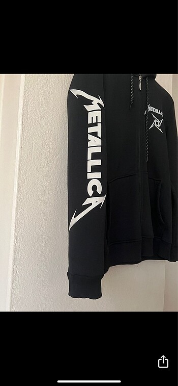 xs Beden Köstebek METALLICA Sweatshirt