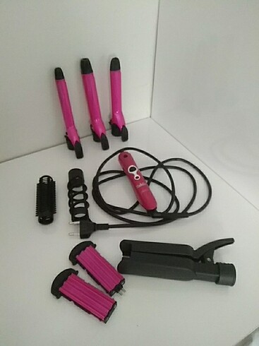 Fakir pixie saç şekillendirici saç maşası saç dalgası bukle saç - Görsel 13