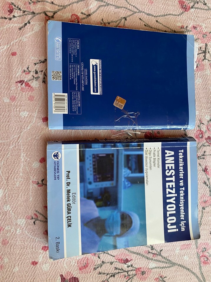 Anesteziyoloji Teknikerler ve Teknisyenler İçin Kitap - Görsel 4