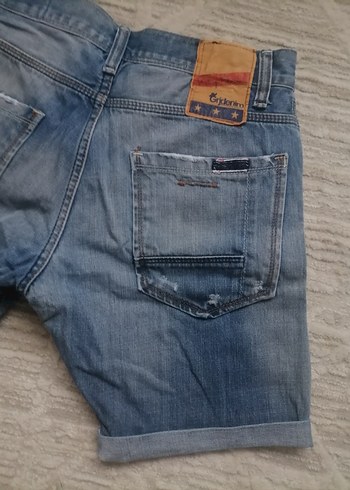 Erkek Jean şort - Görsel 4