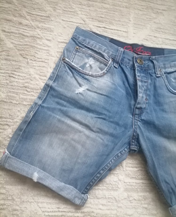 Erkek Jean şort - Görsel 5