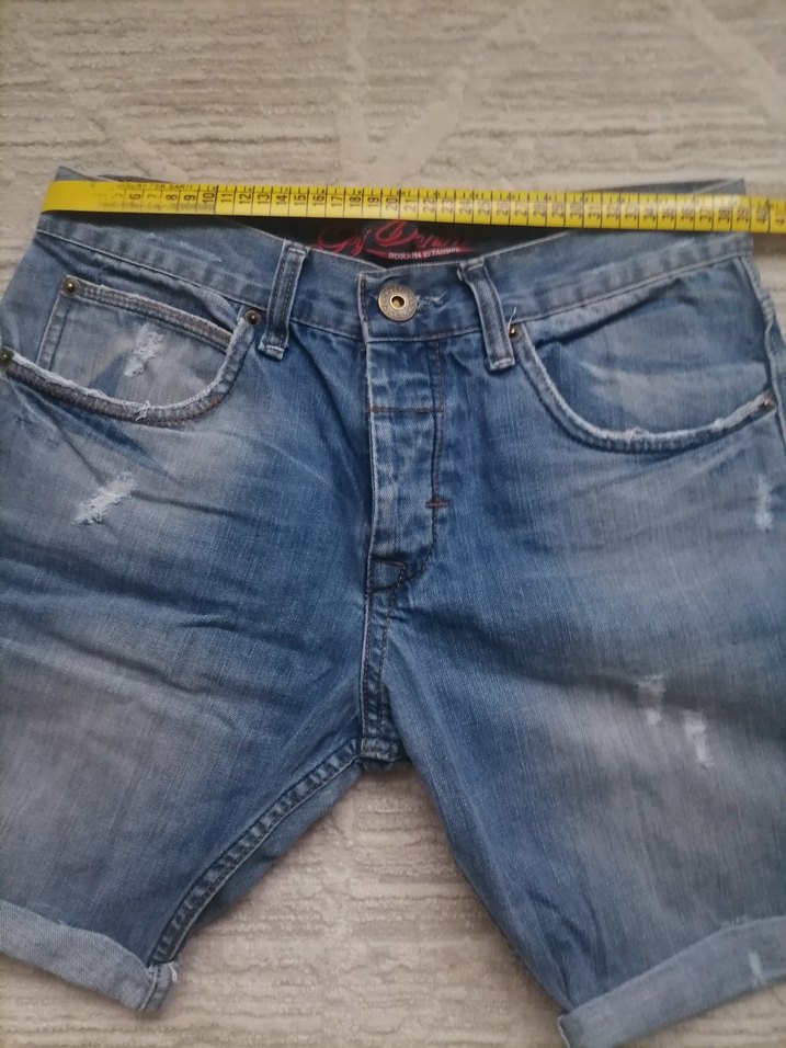 Erkek Jean şort - Görsel 2