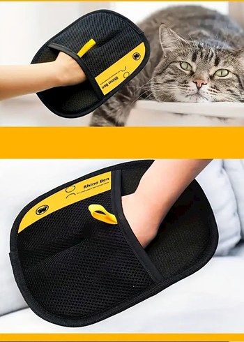 Tüy toplayıcı eldiven evcil hayvan 18cm en 25cm boy - Görsel 2