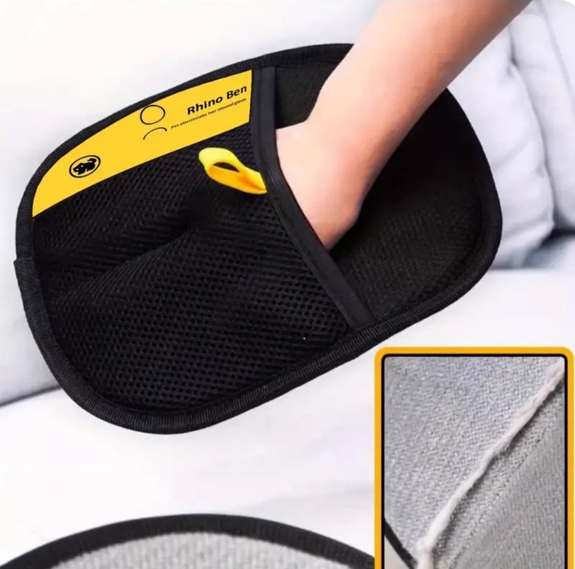 Tüy toplayıcı eldiven evcil hayvan 18cm en 25cm boy - Görsel 3