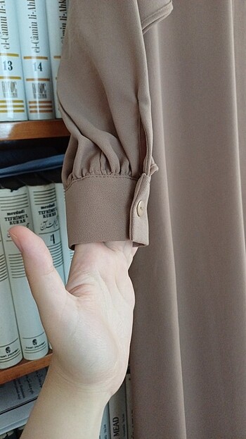 36 Beden camel Renk Ferace