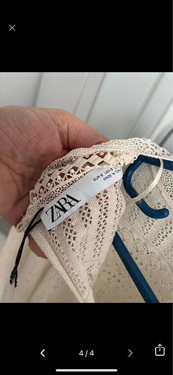 s Beden ten rengi Renk Zara bluz