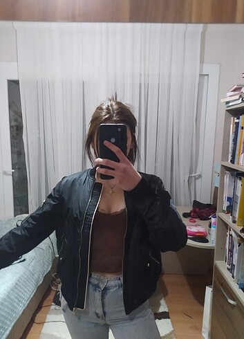 Bomber pull and bear ceket