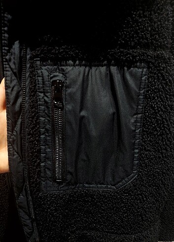 m Beden siyah Renk H&M Suni Koyun Yünü Ceket