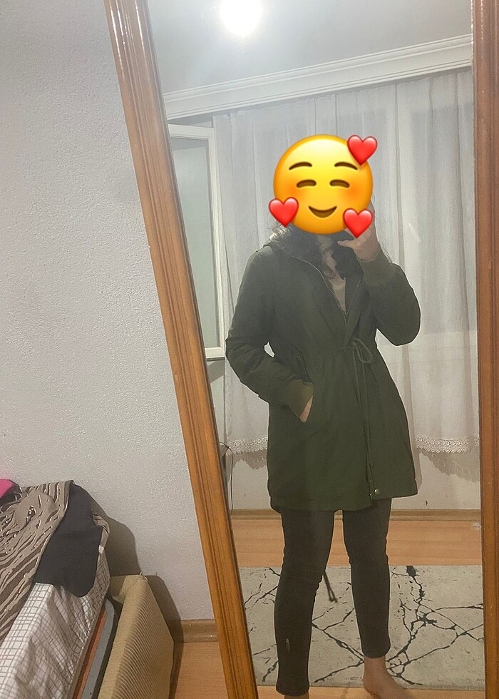 Kadın Haki Parka - Görsel 2