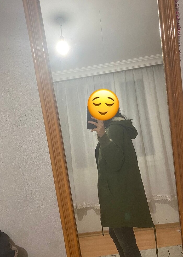 Kadın Haki Parka - Görsel 4