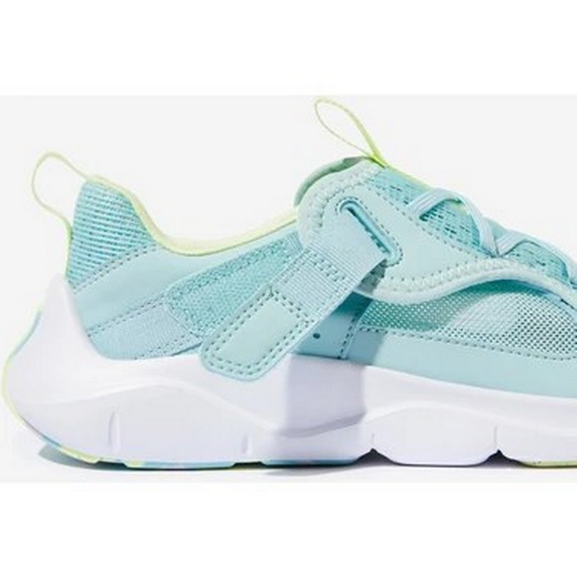 Kız Çocuk Turkuaz Cırt Cırtlı Spor Ayakkabı - Görsel 3