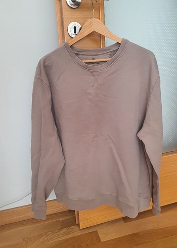 orjinal bej Erkek Sweatshirt - Görsel 4