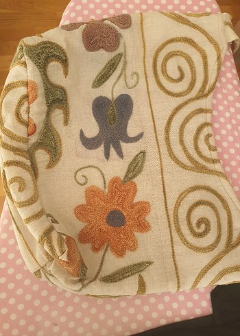 Nakışlı Bohem Kadın Çanta - Görsel 3