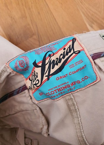 Gri Erkek Keten Kargo Şort Bol Kesim - Görsel 5