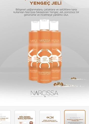 Sıkılaştırıcı selülit ve çatlak karşıtı yengeç jeli - Görsel 3