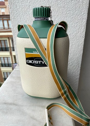 Vintage GİOSTYLE SAFARİ 1000 termos matara - Görsel 2
