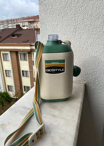 Vintage GİOSTYLE SAFARİ 1000 termos matara - Görsel 6
