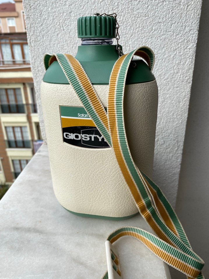 Vintage GİOSTYLE SAFARİ 1000 termos matara - Görsel 2