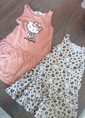 H&M hello kıty kız cocuk elbise