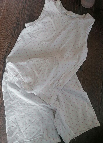 Kız cocuk organik pamuk pıjama takımı 